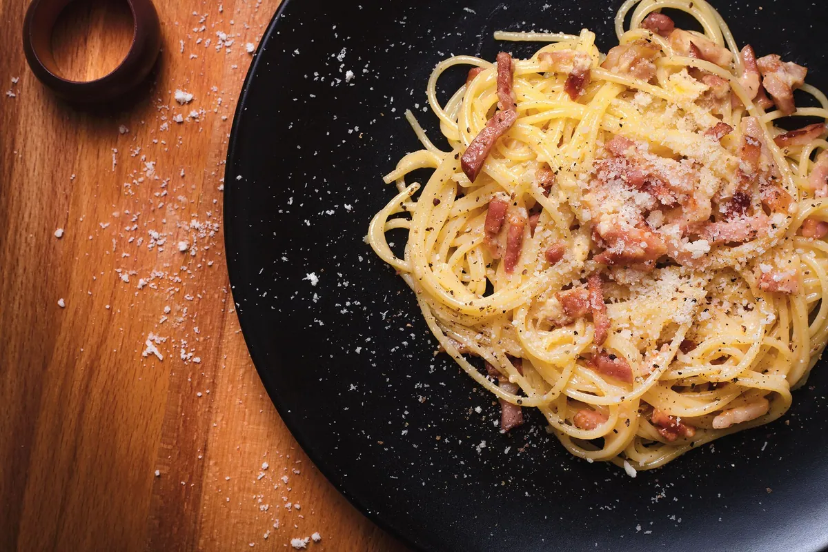 Italian food typical of Cascada